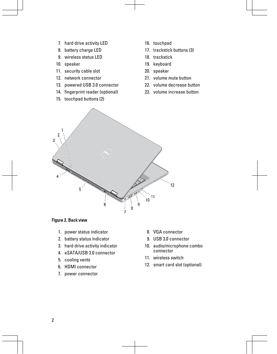 Dell Latitude 6430u (Late 2012) User Manual | Page 2 / 7