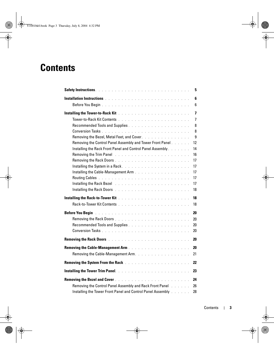 Dell PowerEdge 2800 User Manual | Page 5 / 36