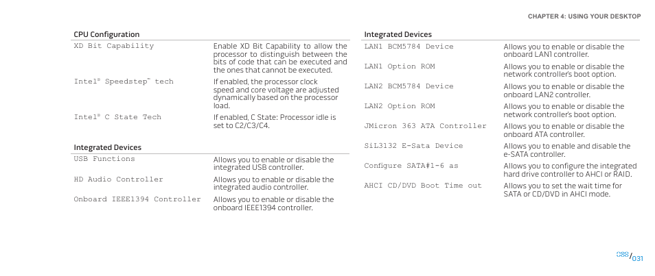 Dell Alienware Area 51 (Late 2009) User Manual | Page 31 / 72