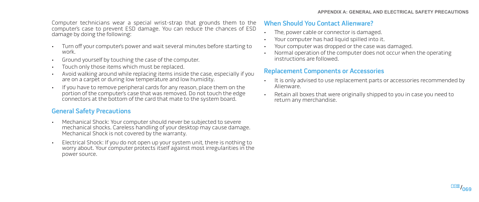 Dell Alienware Area 51 (Late 2009) User Manual | Page 69 / 72