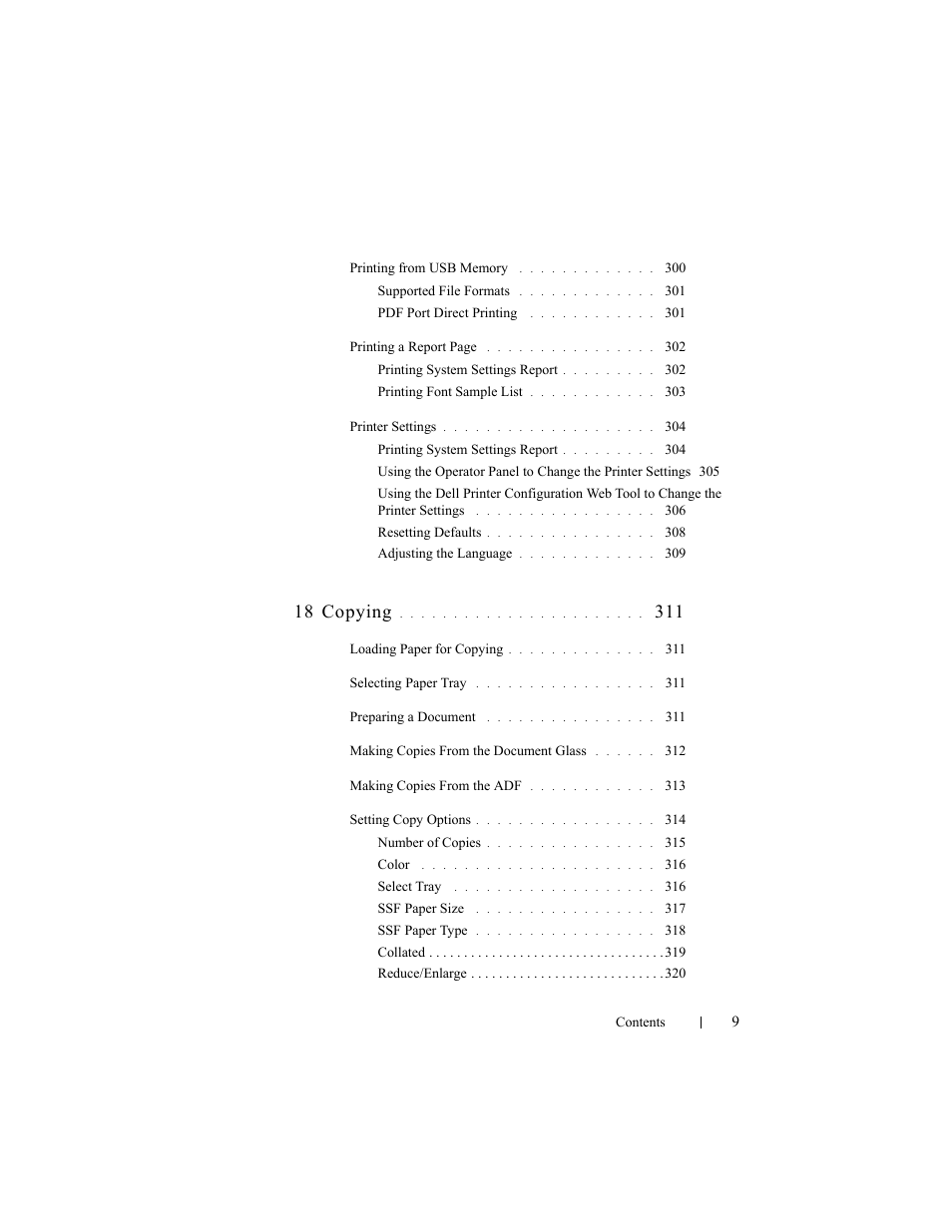 18 copying | Dell 2155cn/cdn Color Laser Printer User Manual | Page 11 / 761