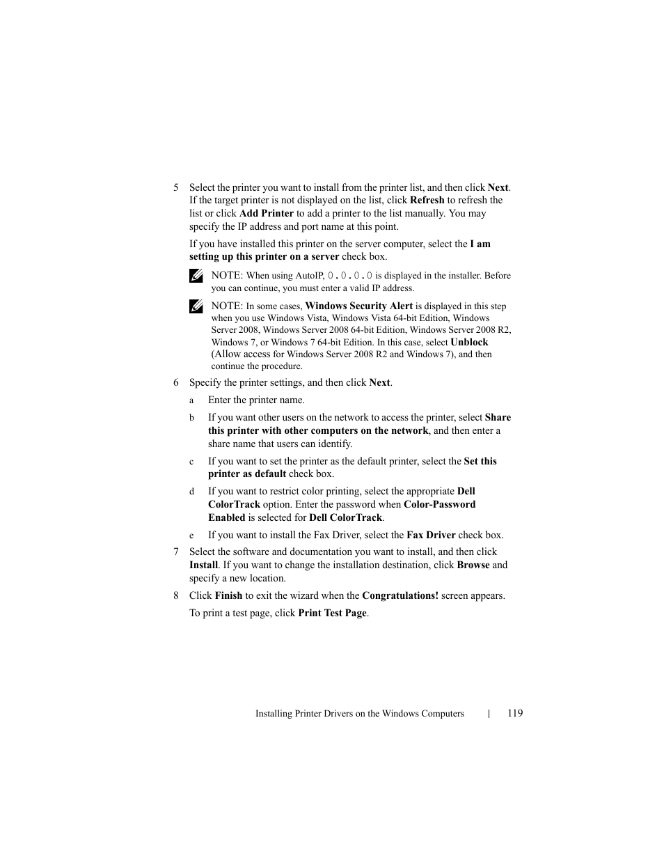 Dell 2155cn/cdn Color Laser Printer User Manual | Page 121 / 761