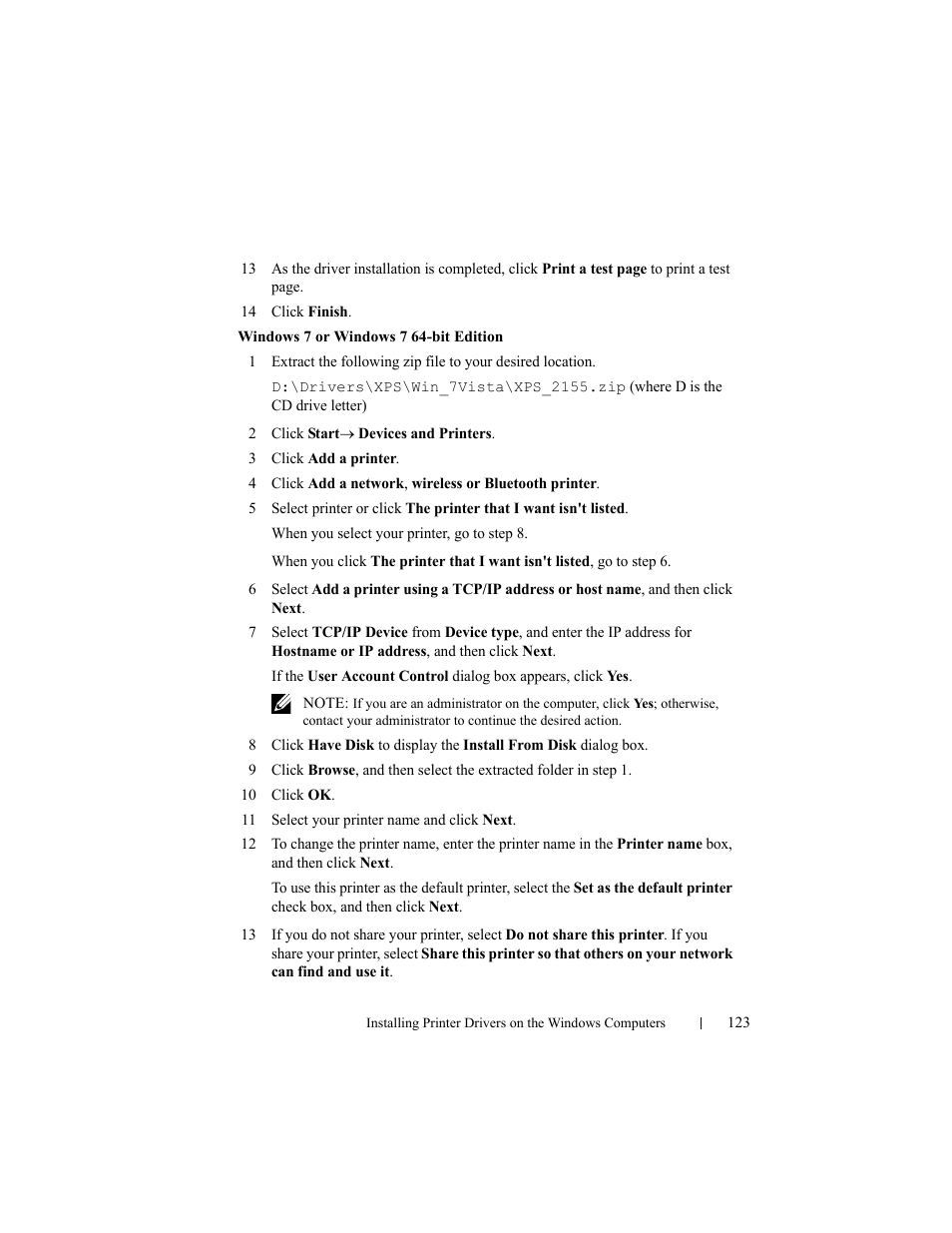 Dell 2155cn/cdn Color Laser Printer User Manual | Page 125 / 761