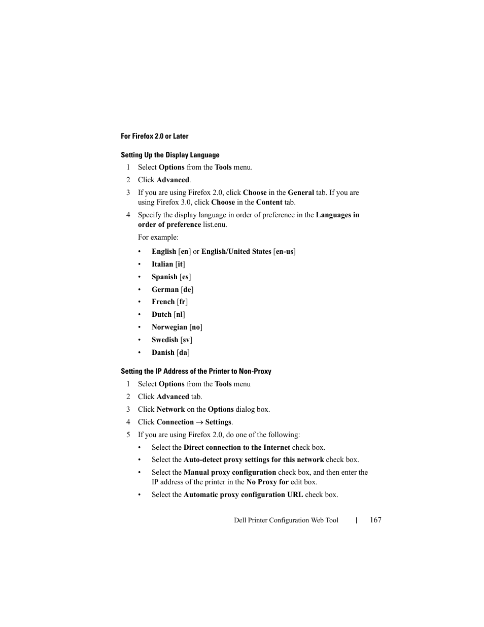 Dell 2155cn/cdn Color Laser Printer User Manual | Page 169 / 761