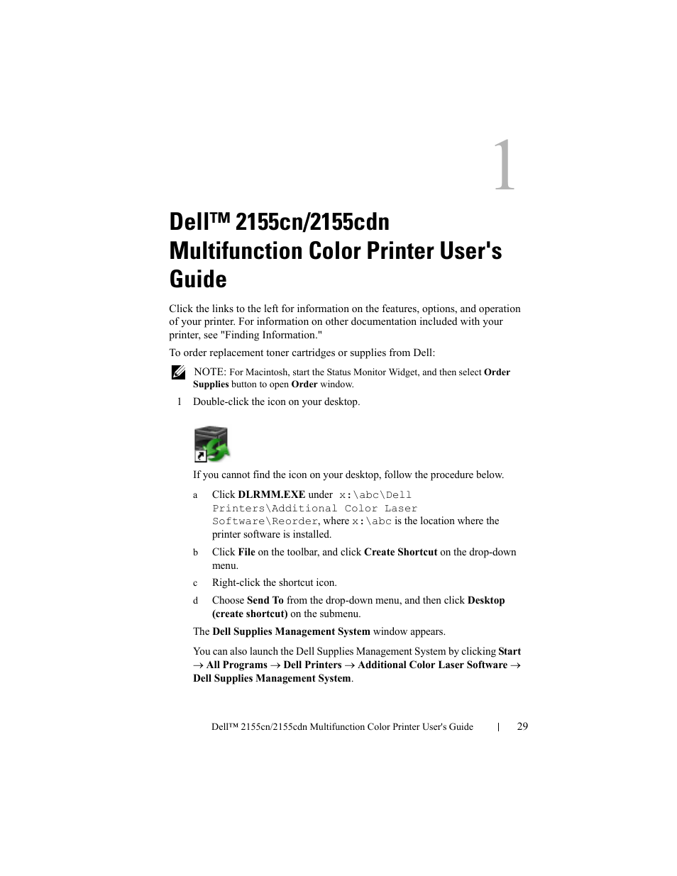 Dell 2155cn/cdn Color Laser Printer User Manual | Page 31 / 761