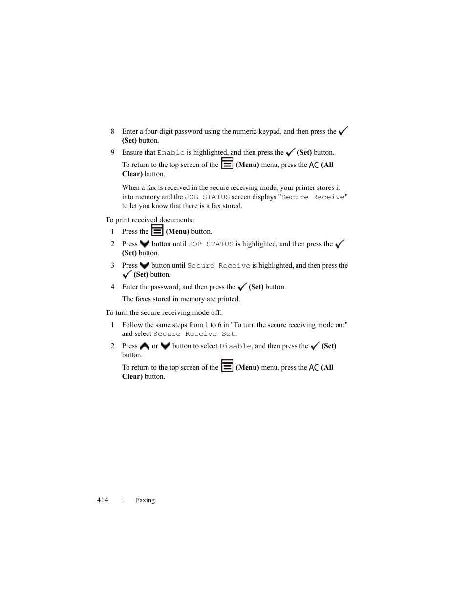 Dell 2155cn/cdn Color Laser Printer User Manual | Page 416 / 761