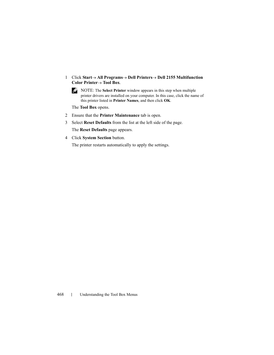 Dell 2155cn/cdn Color Laser Printer User Manual | Page 470 / 761