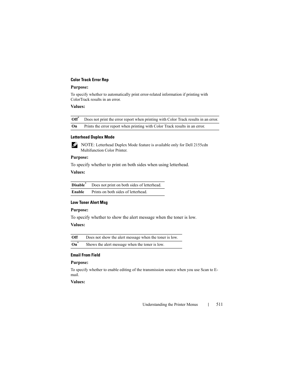 Dell 2155cn/cdn Color Laser Printer User Manual | Page 513 / 761