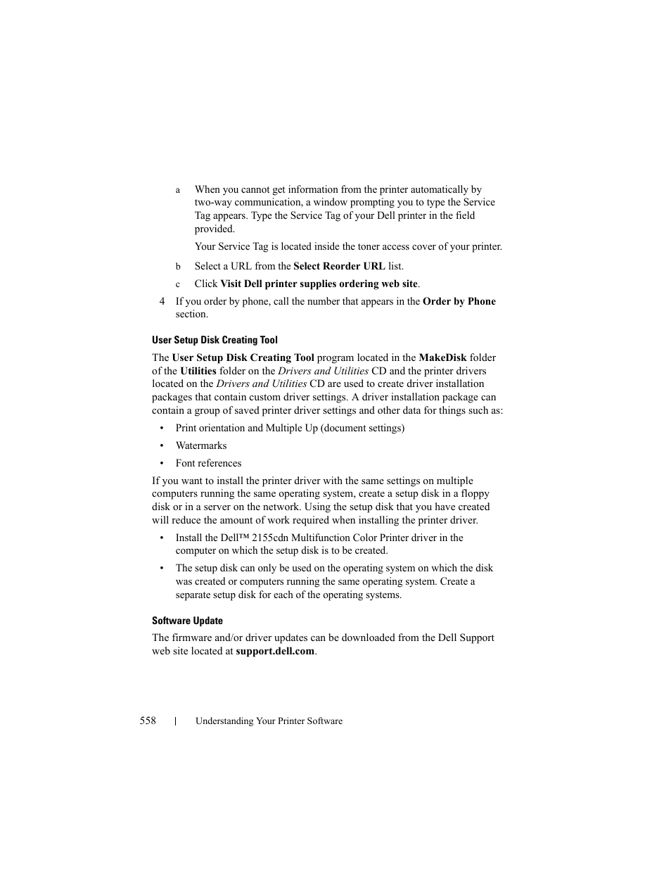 Dell 2155cn/cdn Color Laser Printer User Manual | Page 560 / 761