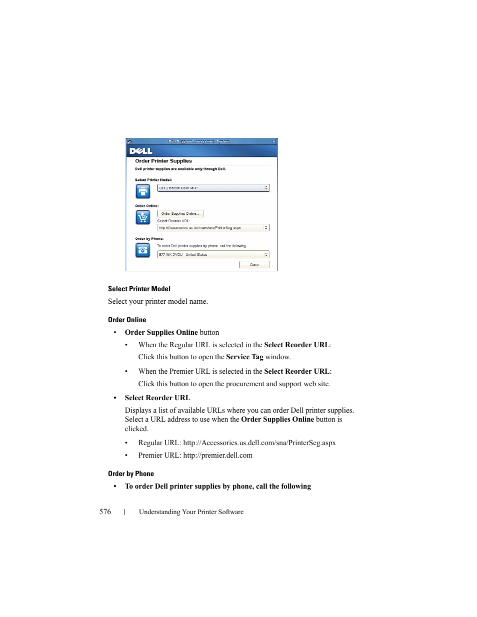 Dell 2155cn/cdn Color Laser Printer User Manual | Page 578 / 761