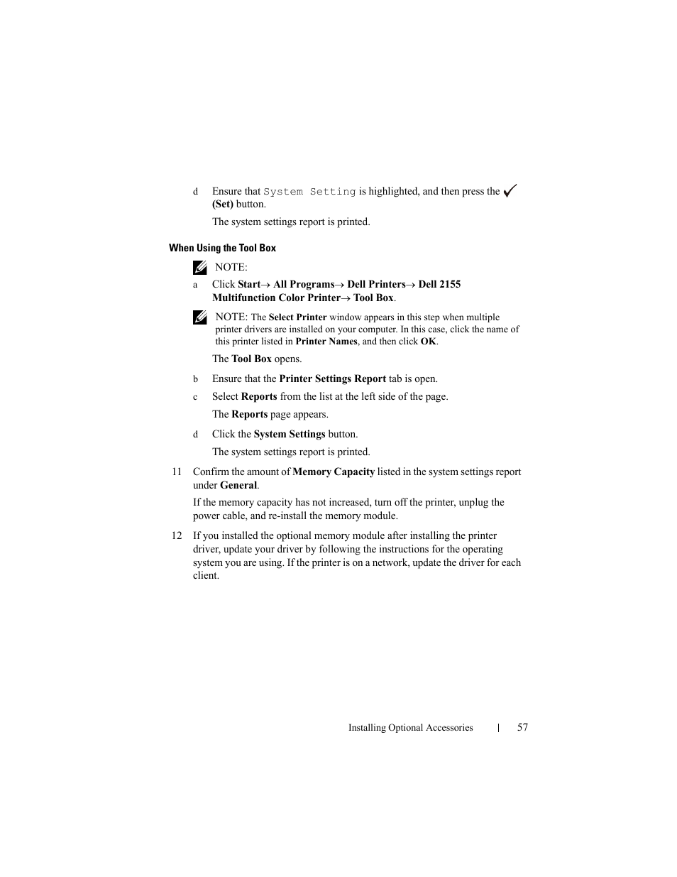 Dell 2155cn/cdn Color Laser Printer User Manual | Page 59 / 761