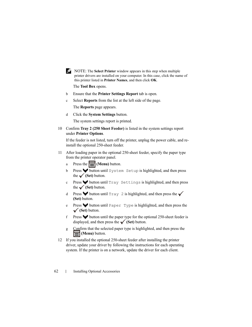 Dell 2155cn/cdn Color Laser Printer User Manual | Page 64 / 761