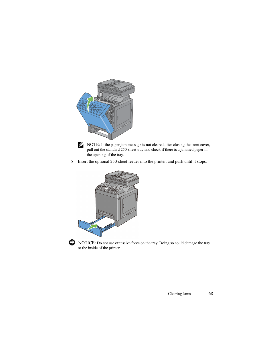 Dell 2155cn/cdn Color Laser Printer User Manual | Page 683 / 761