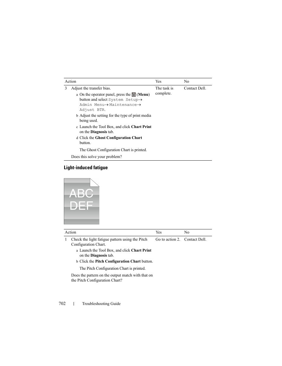 Light-induced fatigue | Dell 2155cn/cdn Color Laser Printer User Manual | Page 704 / 761