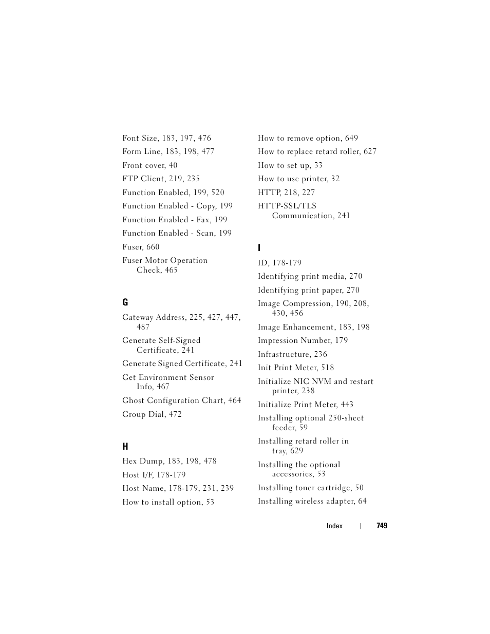 Dell 2155cn/cdn Color Laser Printer User Manual | Page 751 / 761