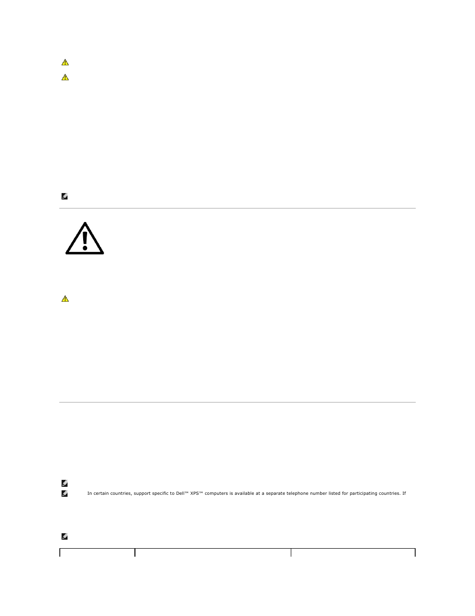 Caution: monitor safety instructions, Contacting dell | Dell E157FPT Monitor User Manual | Page 15 / 52