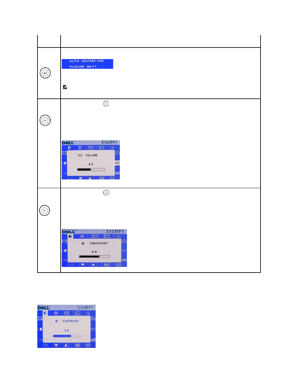 Accessing the menu system | Dell E157FPT Monitor User Manual | Page 29 / 52