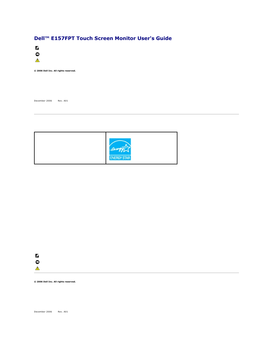 Dell™ e157fpt touch screen monitor user's guide | Dell E157FPT Monitor User Manual | Page 39 / 52