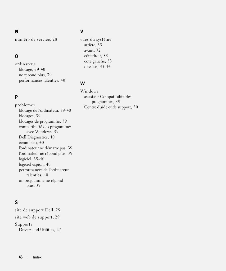 Dell Latitude D531 (Mid 2007) User Manual | Page 46 / 94