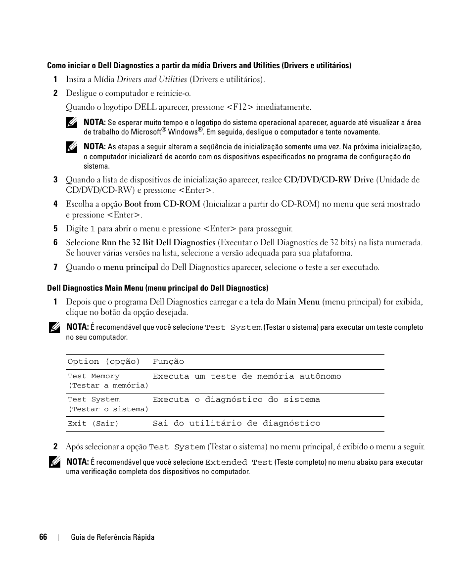 Dell Latitude D531 (Mid 2007) User Manual | Page 66 / 94