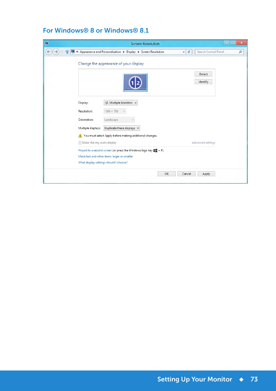 Dell P2815Q Monitor User Manual | Page 73 / 78