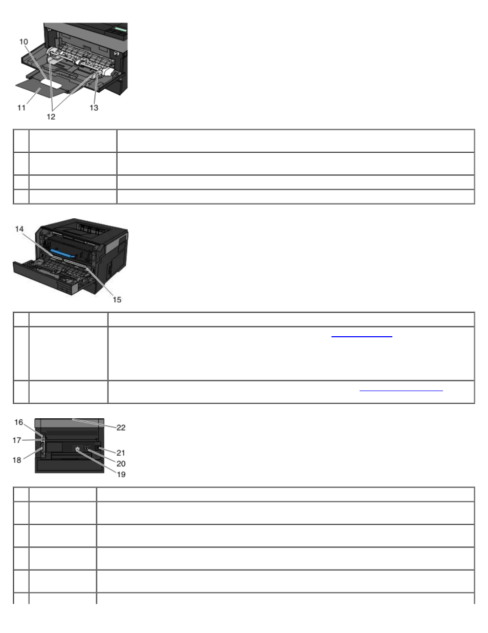 Dell 2330d/dn Mono Laser Printer User Manual | Page 12 / 133