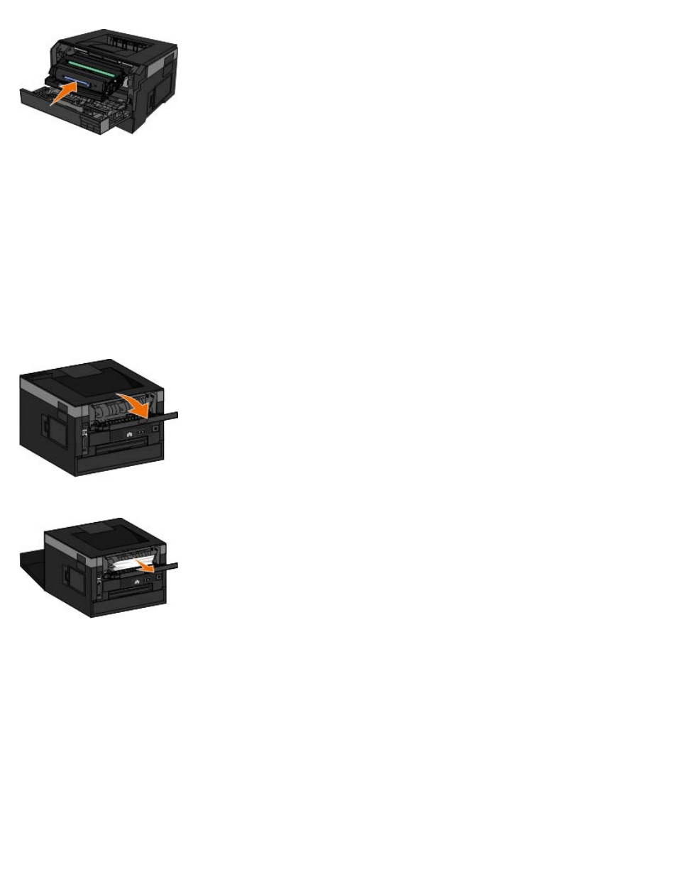 202 paper jam, 231 paper jam — check duplex | Dell 2330d/dn Mono Laser Printer User Manual | Page 64 / 133