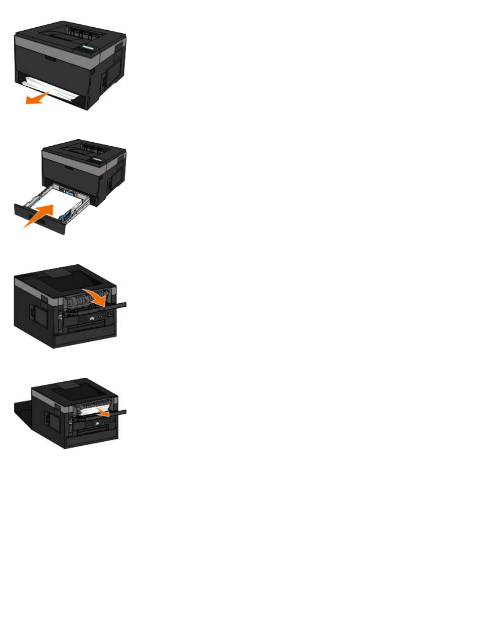 235 paper jam — check duplex | Dell 2330d/dn Mono Laser Printer User Manual | Page 67 / 133