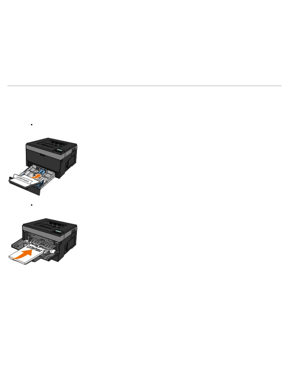 Printing on letterhead | Dell 2330d/dn Mono Laser Printer User Manual | Page 8 / 133