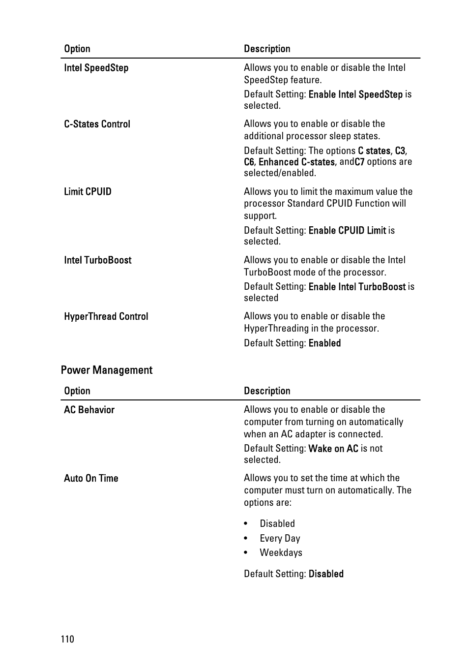 Dell Latitude E6320 (Early 2011) User Manual | Page 110 / 117