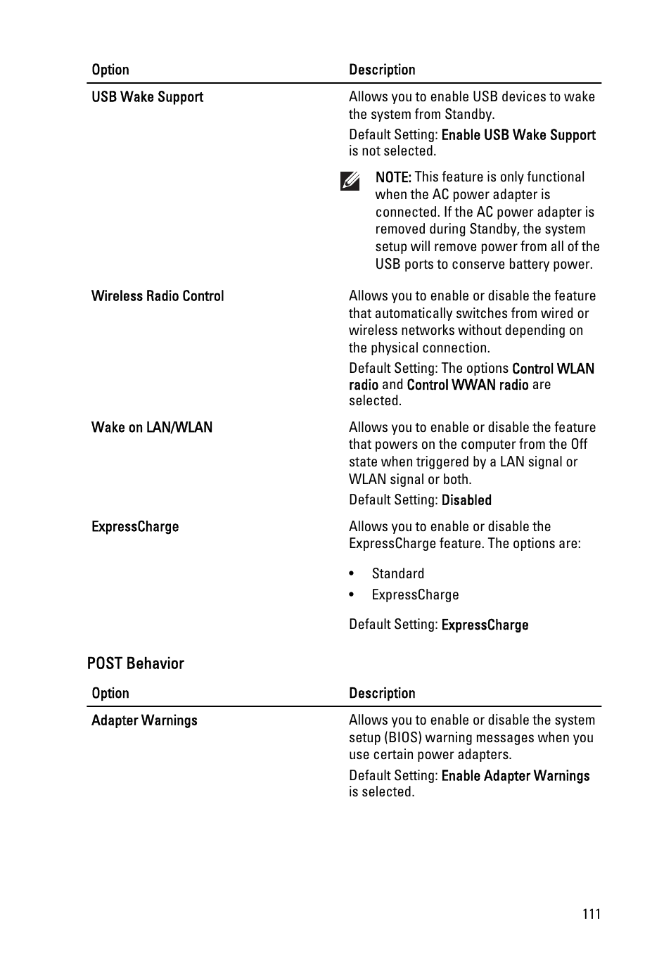 Dell Latitude E6320 (Early 2011) User Manual | Page 111 / 117