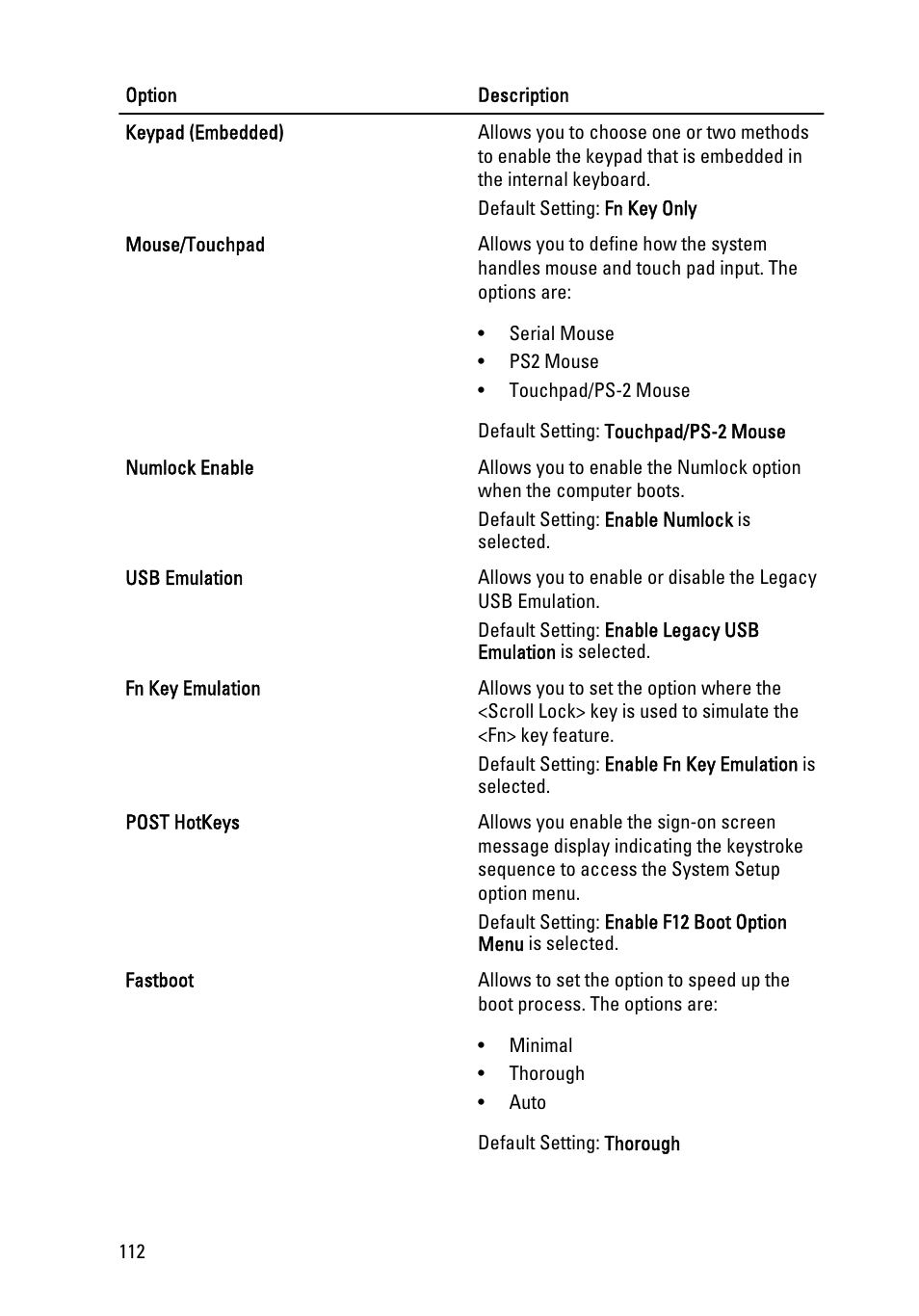 Dell Latitude E6320 (Early 2011) User Manual | Page 112 / 117