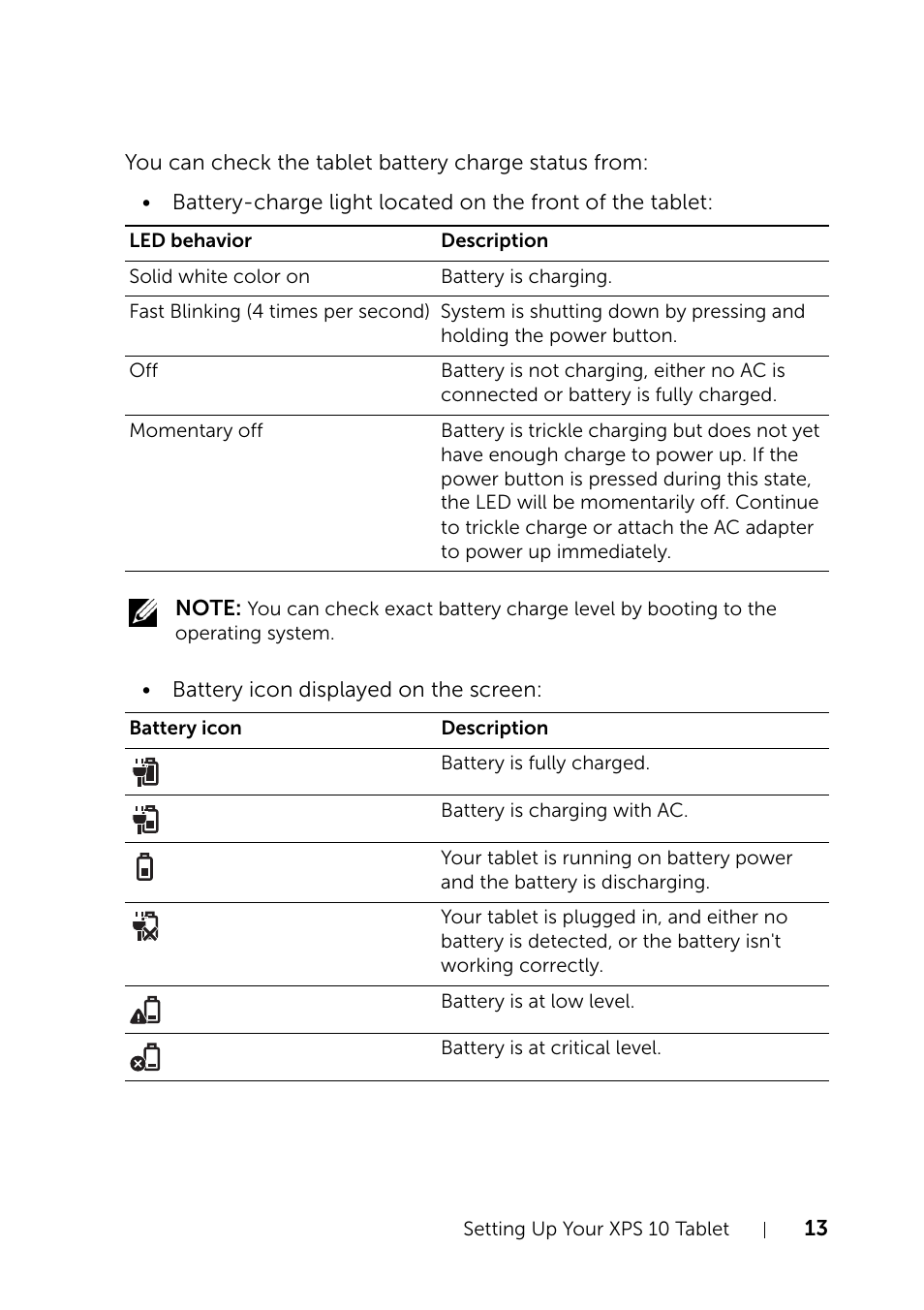 Dell XPS 10 Tablet User Manual | Page 13 / 47