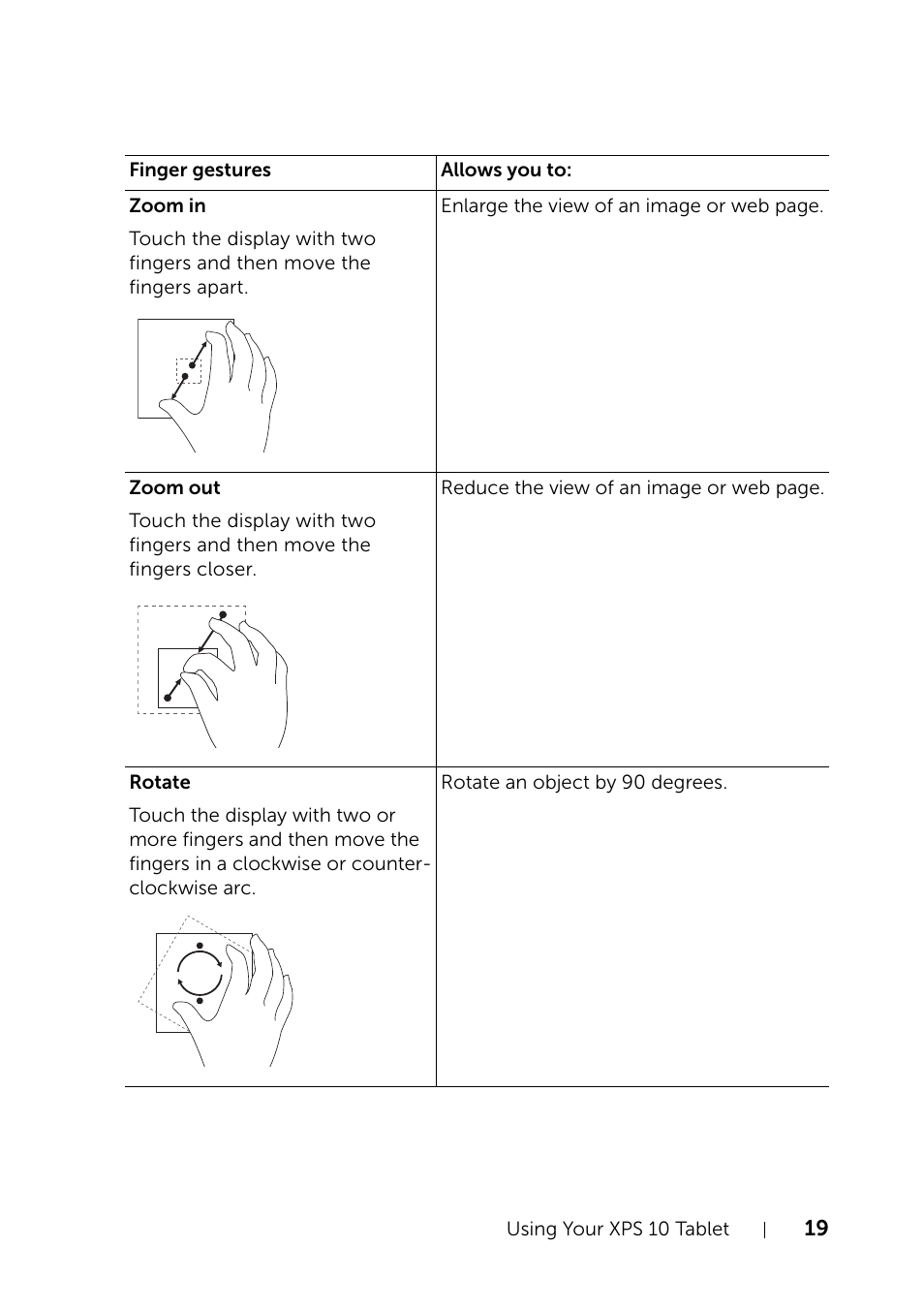 Dell XPS 10 Tablet User Manual | Page 19 / 47