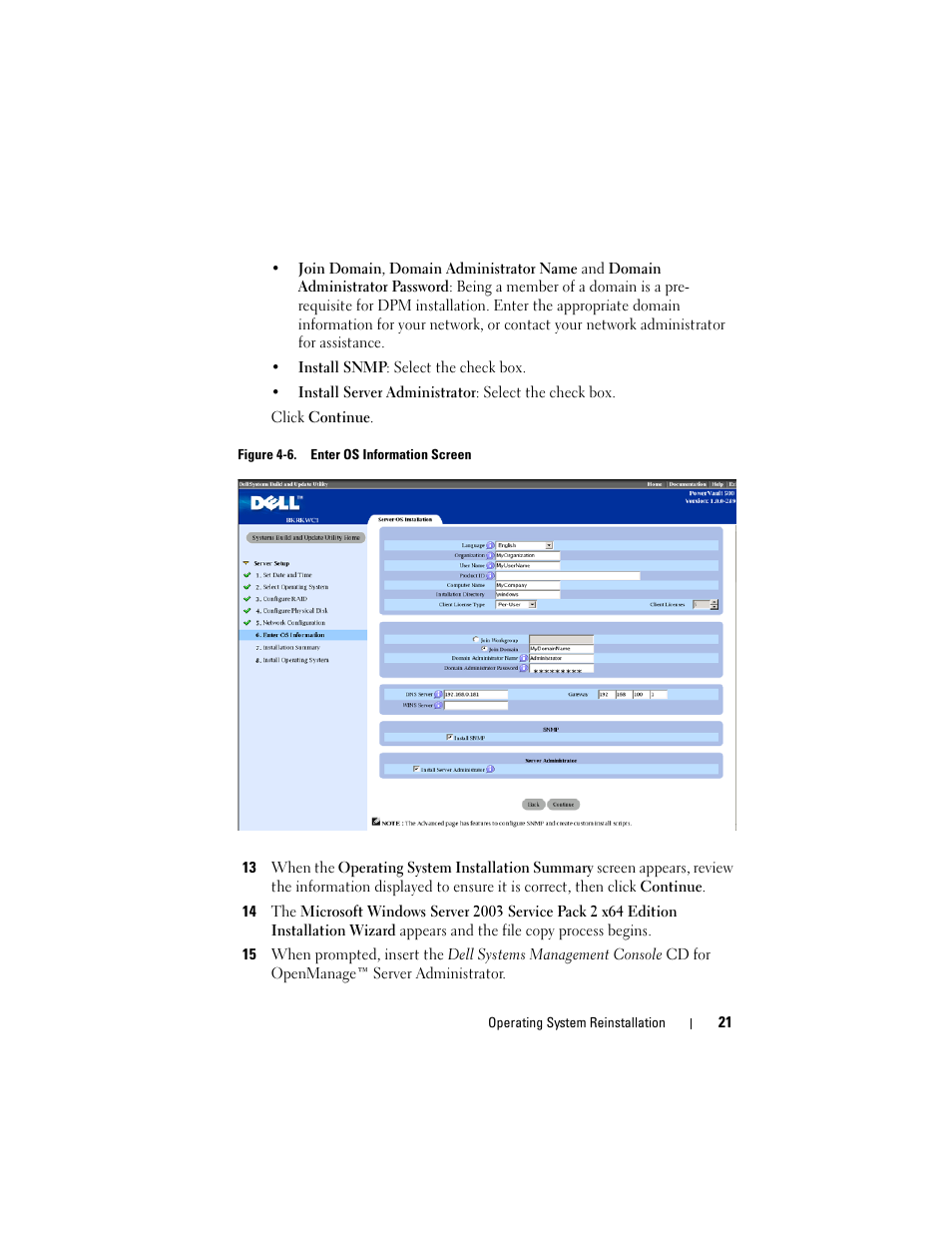 Dell PowerVault DP600 User Manual | Page 21 / 40