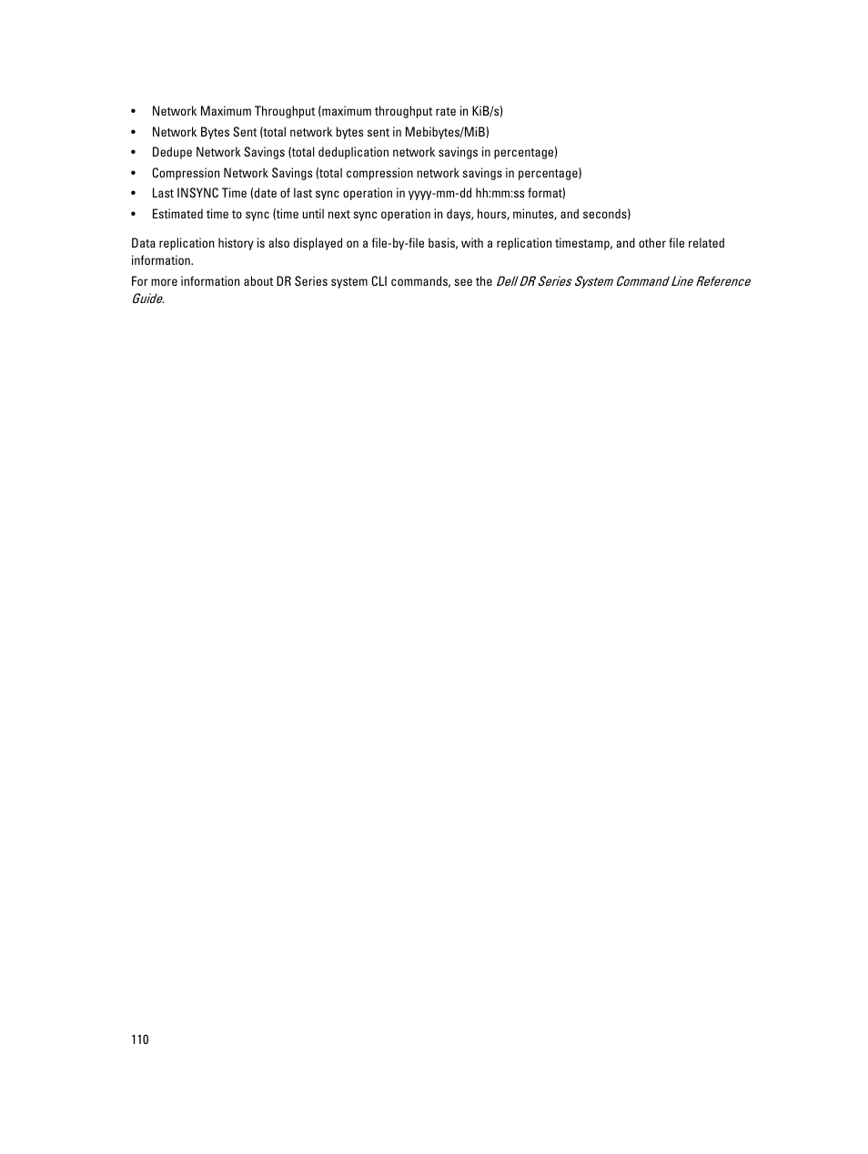 Dell PowerVault DR2000v User Manual | Page 110 / 191