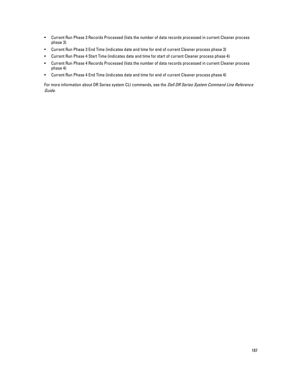 Dell PowerVault DR2000v User Manual | Page 187 / 191