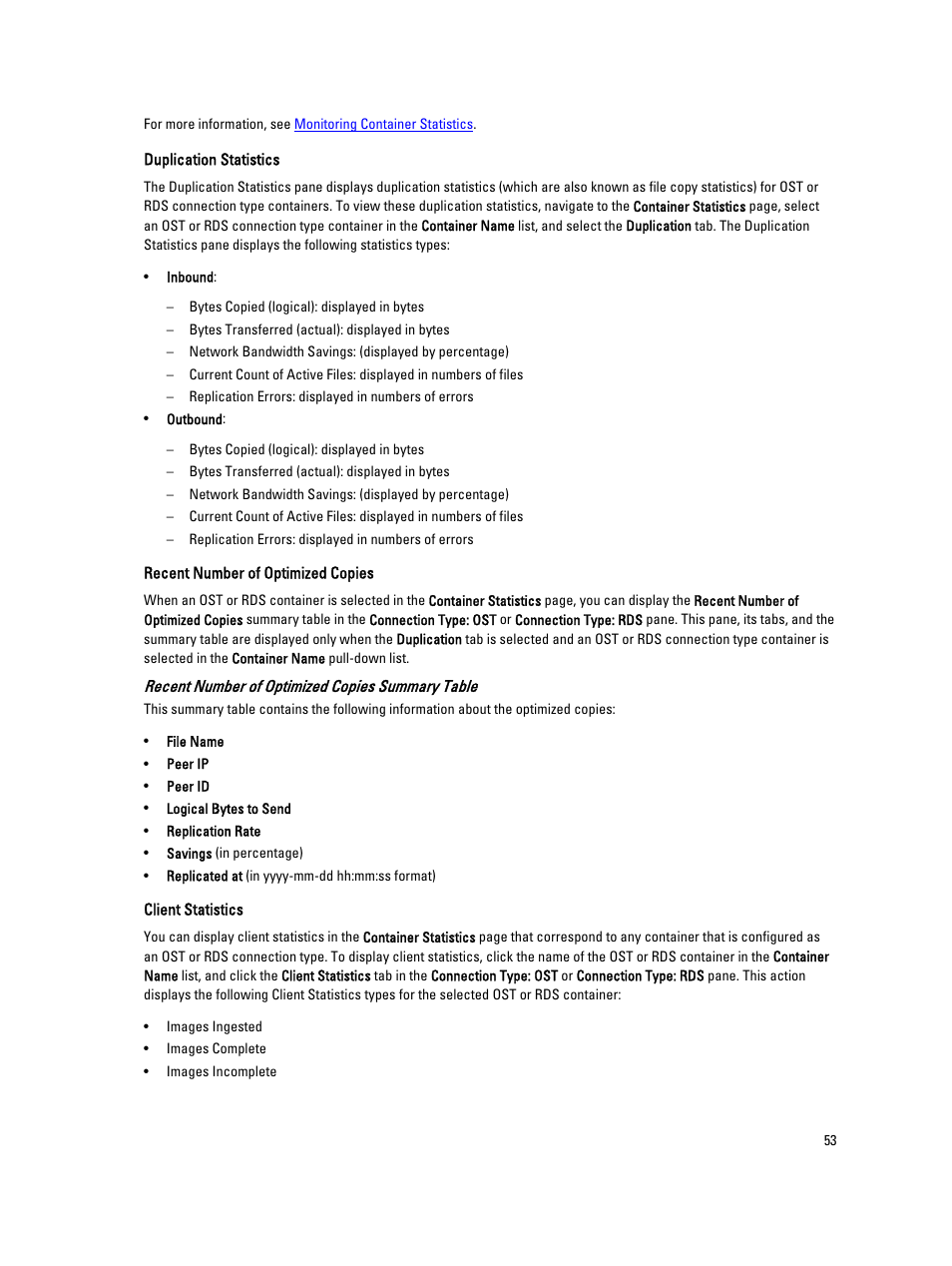 Dell PowerVault DR2000v User Manual | Page 53 / 191