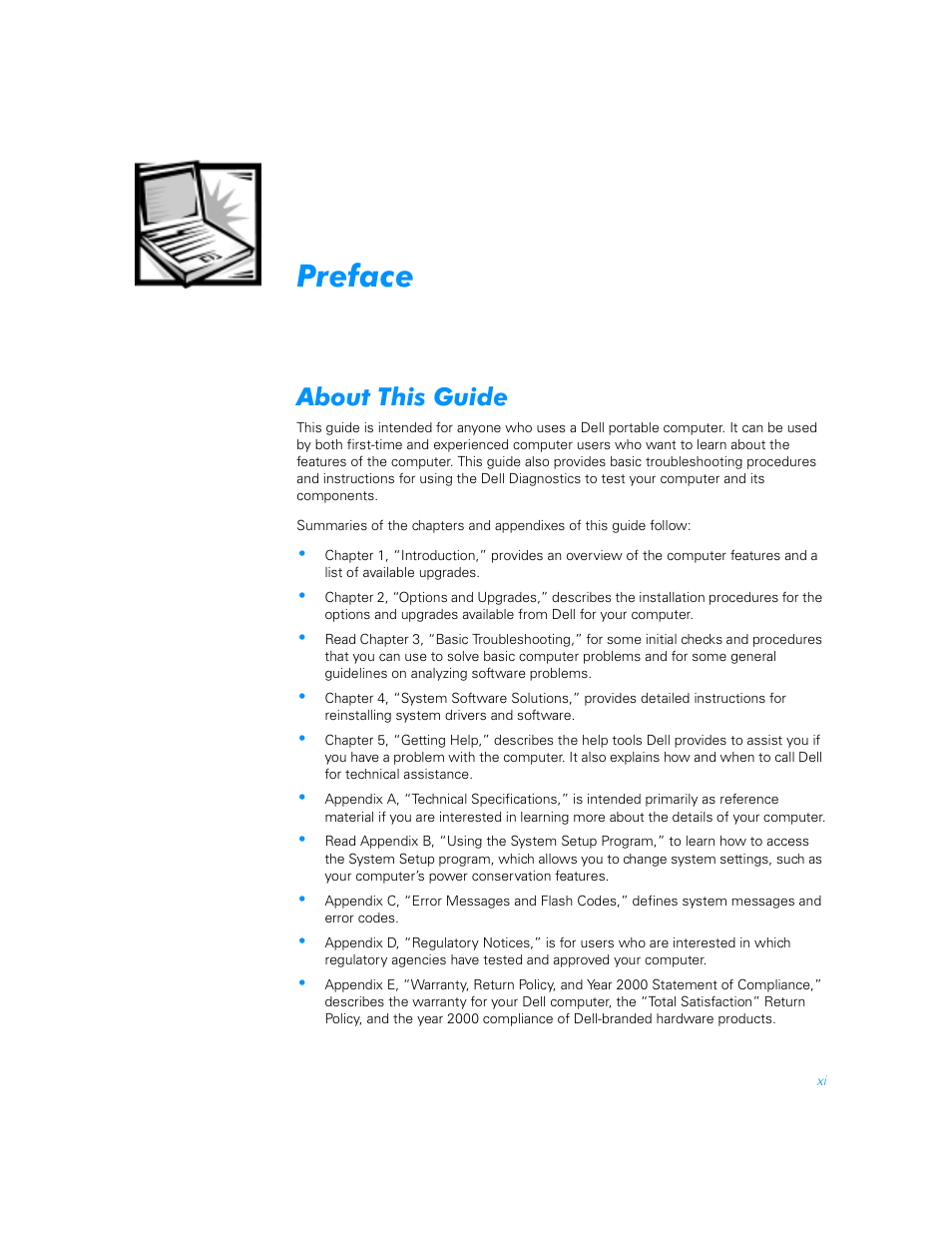 Preface, About this guide | Dell Inspiron 3700 User Manual | Page 9 / 178