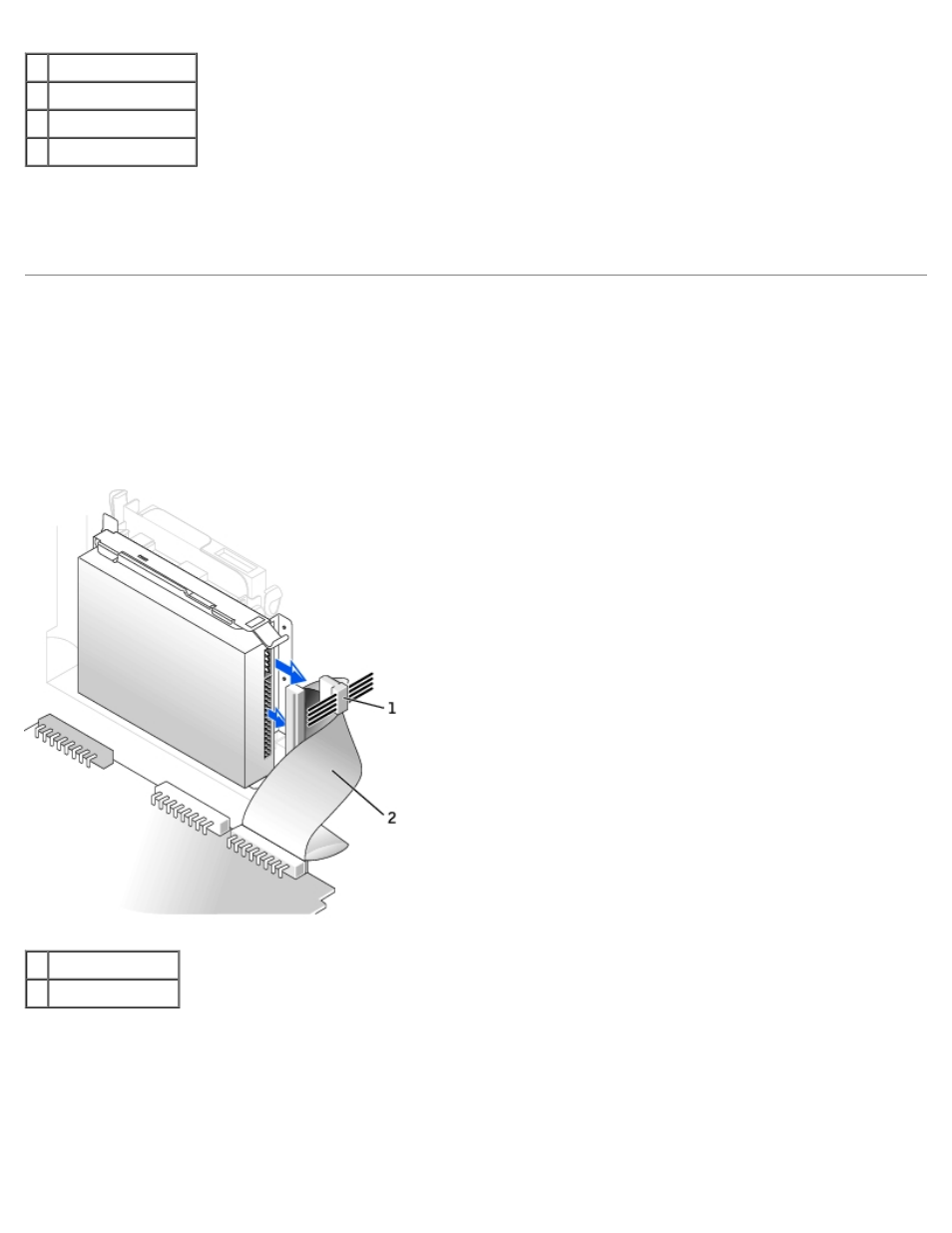 Remove the hard drive, Hard drive removal, Small form-factor desktop computer | Dell OptiPlex GX50 User Manual | Page 46 / 78