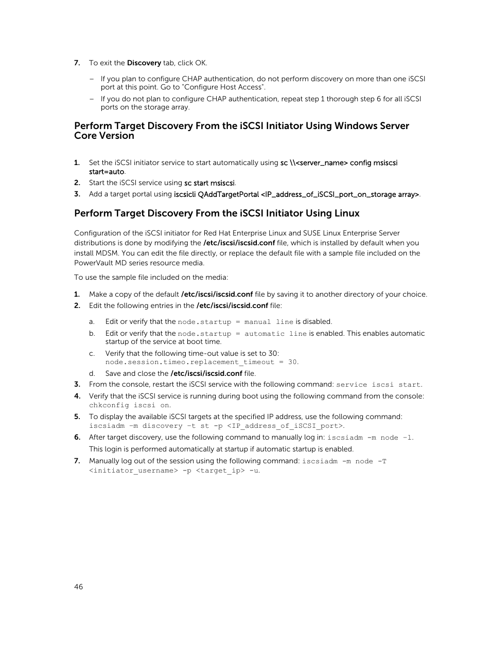 Dell PowerVault MD3800i User Manual | Page 46 / 59