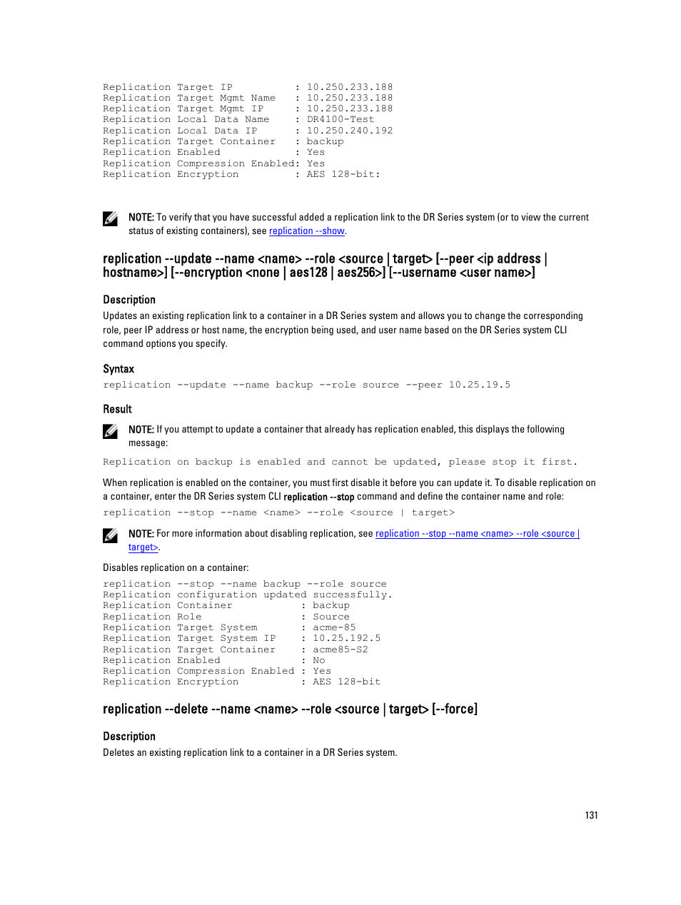 Dell DR4000 User Manual | Page 131 / 150