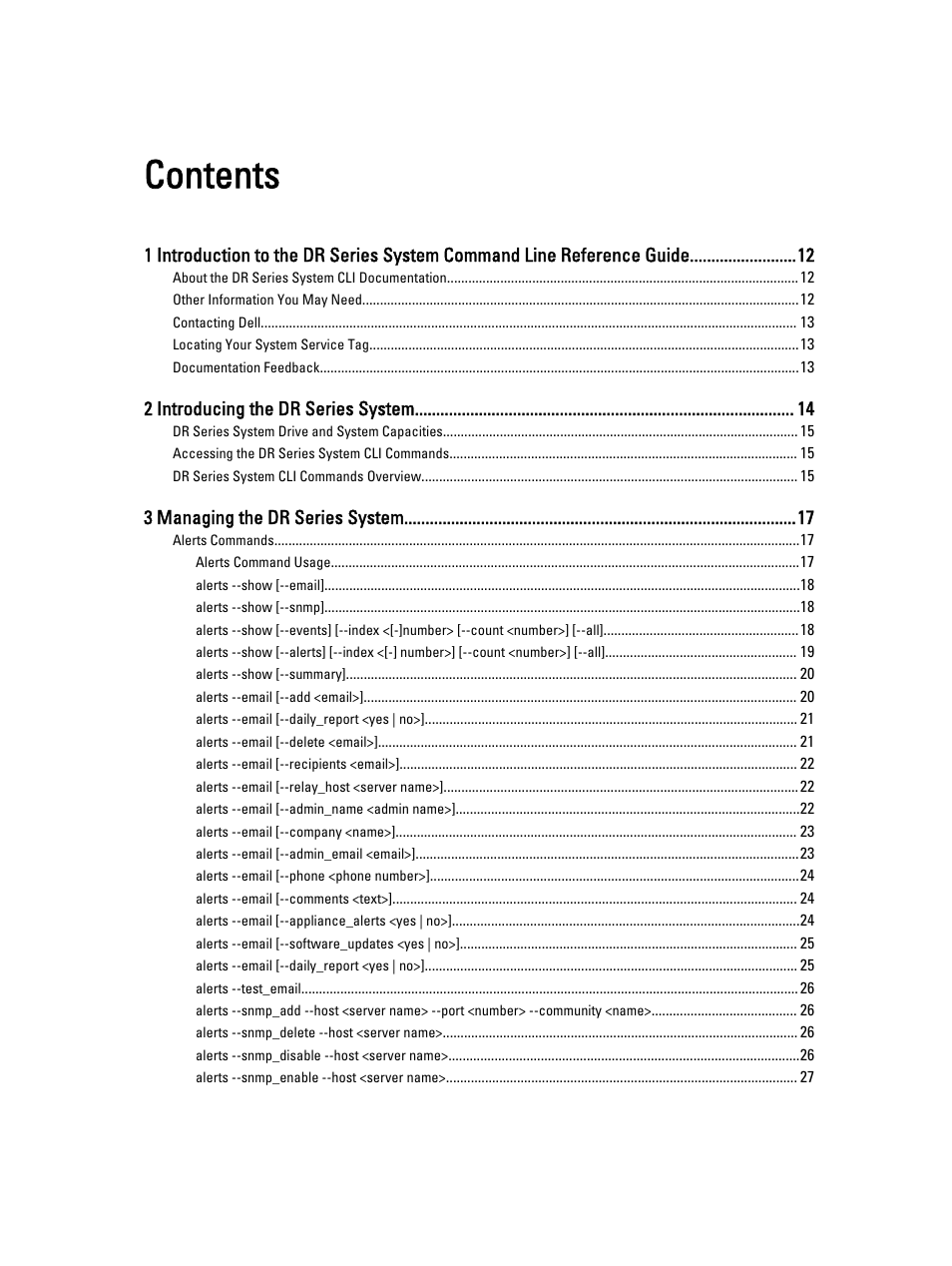 Dell DR4000 User Manual | Page 3 / 150