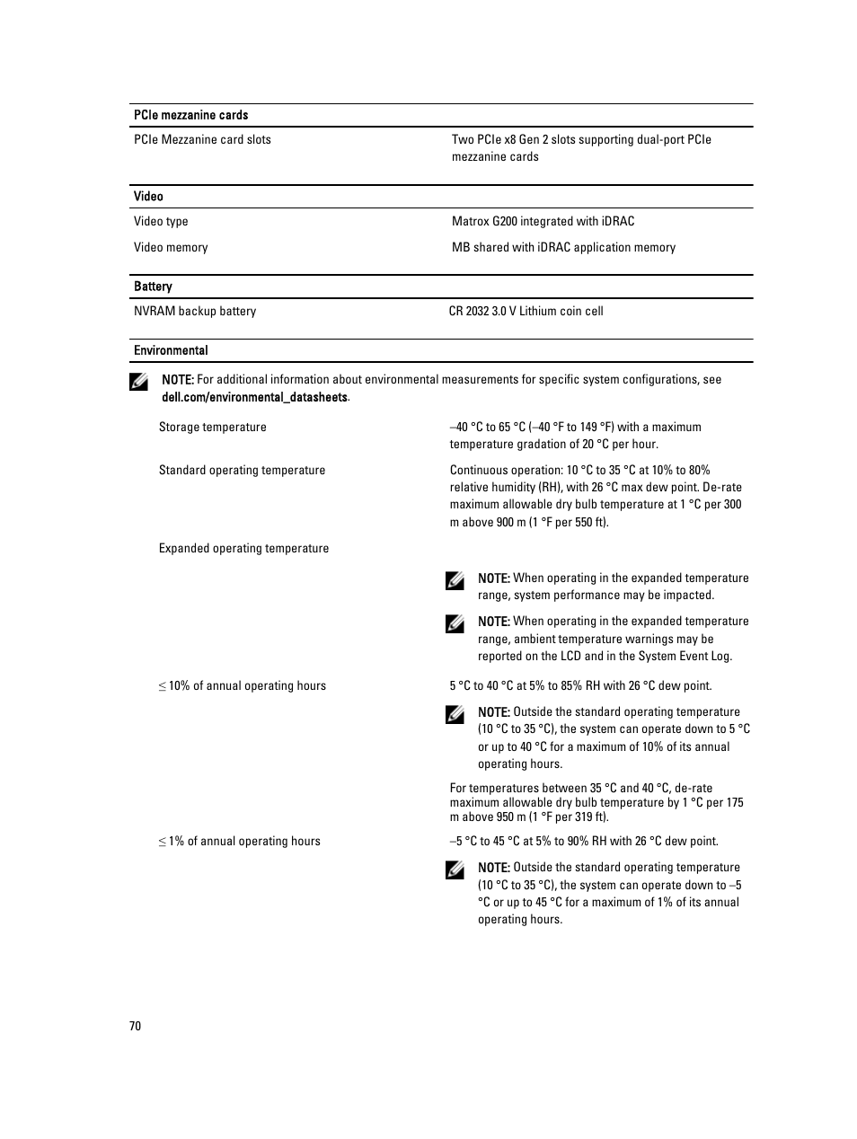 Dell PowerEdge VRTX User Manual | Page 70 / 143