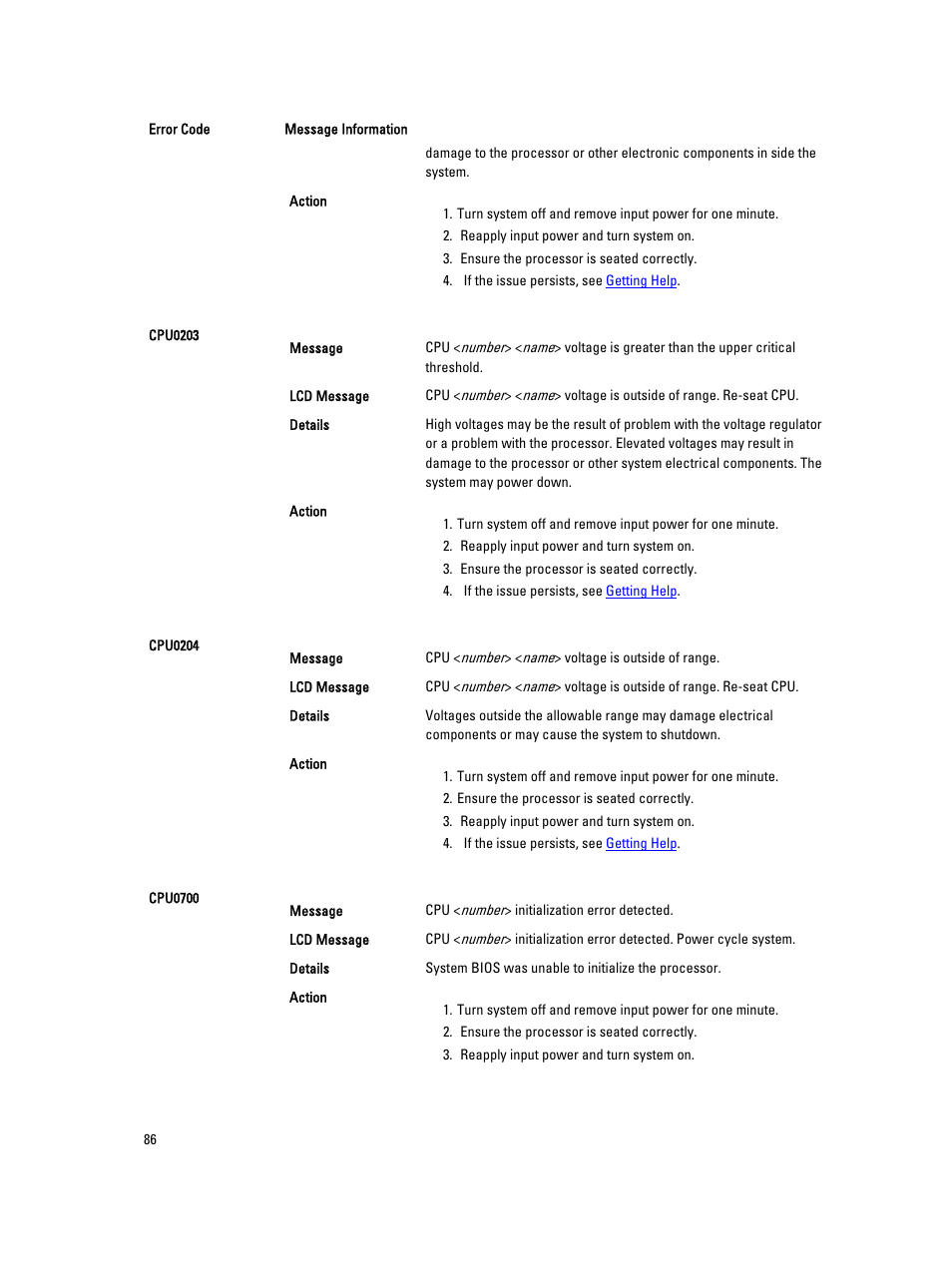 Dell PowerEdge VRTX User Manual | Page 86 / 143