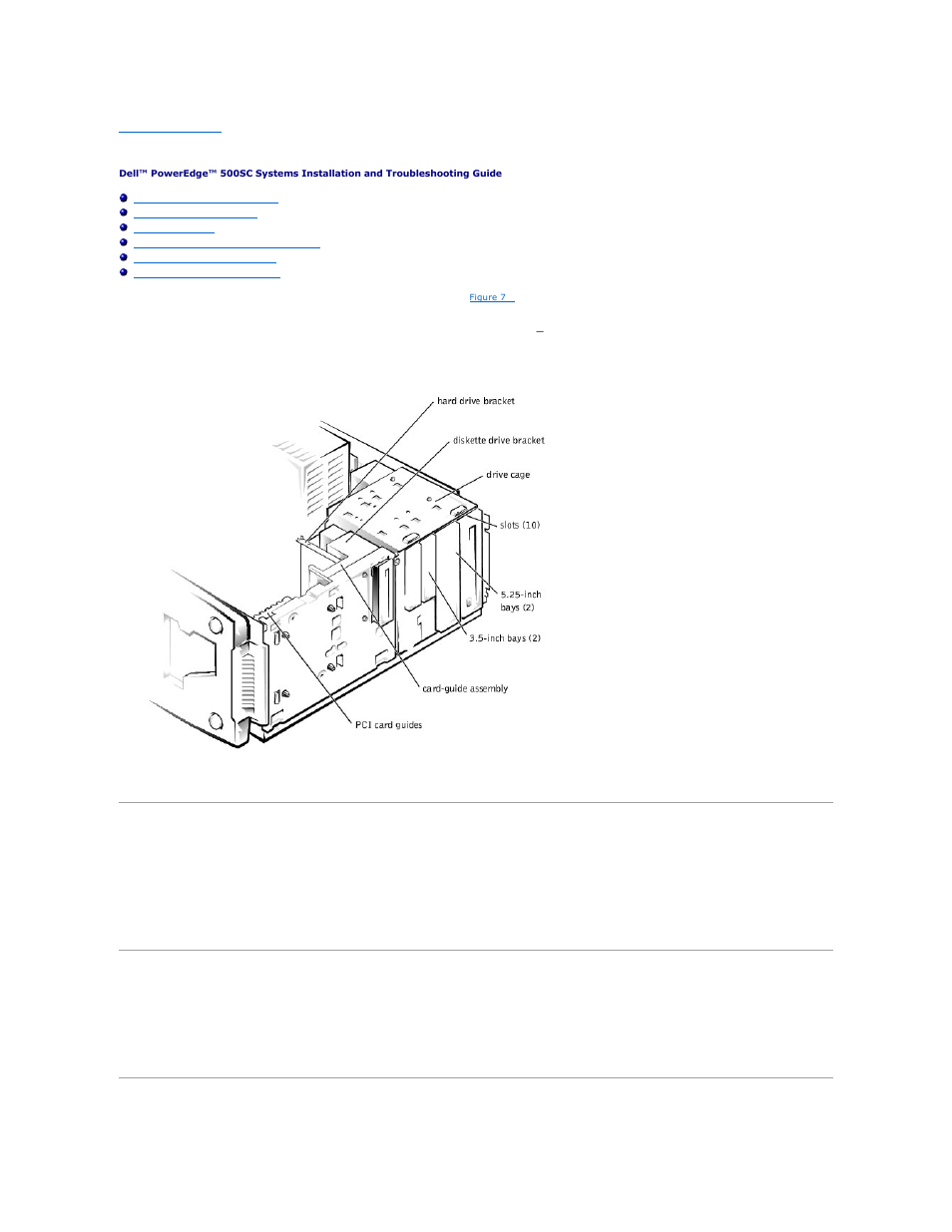 Installing drives, Configuring the eide subsystem, Configuring the boot device | Dell PowerEdge 500SC User Manual | Page 48 / 65