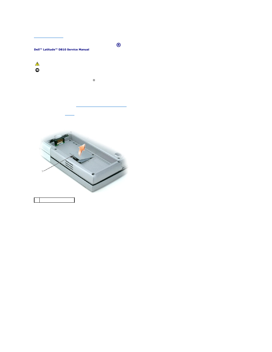 Internal card with bluetooth® wireless technology | Dell Latitude D810 User Manual | Page 7 / 51