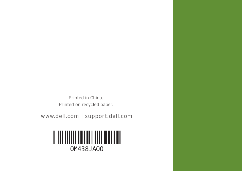 Dell Inspiron Mini 12 (1210, Late 2008) User Manual | Page 62 / 62