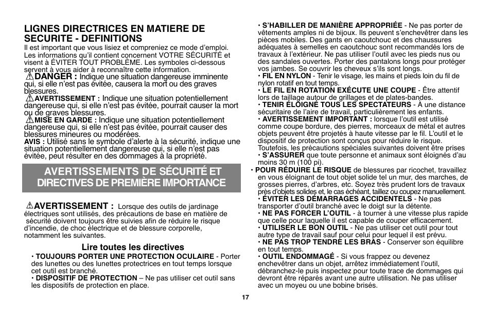 Black & Decker LST136 User Manual | Page 17 / 48
