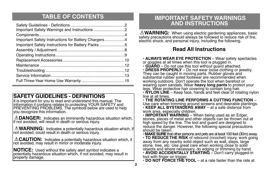 Black & Decker LST136 User Manual | Page 2 / 48